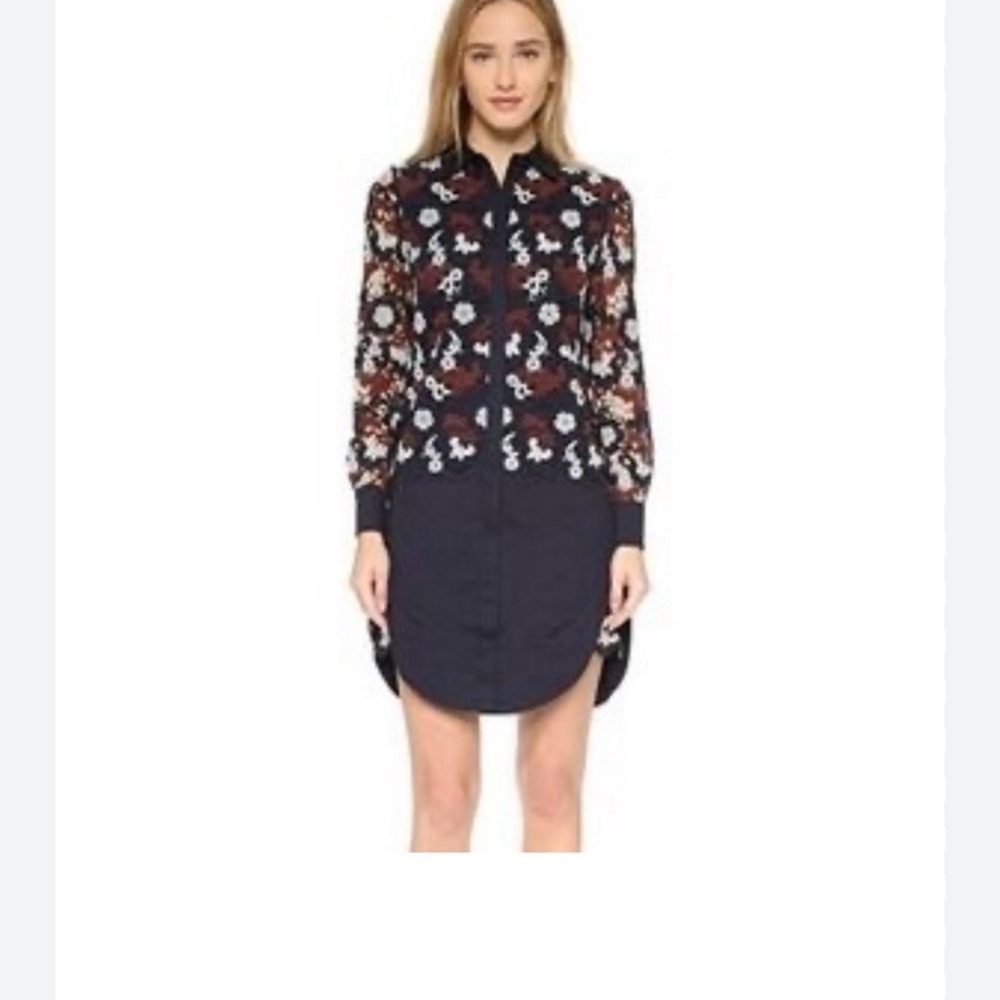 NWT Tory Burch Shirt dress size 6